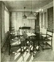 An illustration from The practical book of furnishing the small house and apartment (1922)
