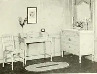 An illustration from The practical book of furnishing the small house and apartment (1922)