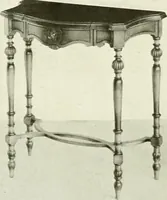 An illustration from The practical book of furnishing the small house and apartment (1922)