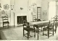 An illustration from The practical book of furnishing the small house and apartment (1922)