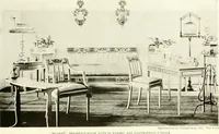 An illustration from The practical book of furnishing the small house and apartment (1922)