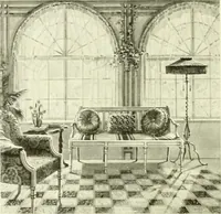 An illustration from The practical book of furnishing the small house and apartment (1922)