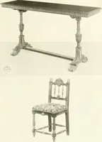 An illustration from The practical book of furnishing the small house and apartment (1922)