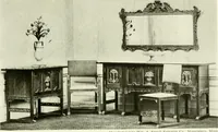 An illustration from The practical book of furnishing the small house and apartment (1922)