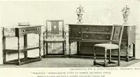 An illustration from The practical book of furnishing the small house and apartment (1922)