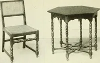 An illustration from The practical book of furnishing the small house and apartment (1922)