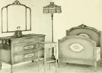 An illustration from The practical book of furnishing the small house and apartment (1922)