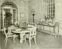 An illustration from The practical book of furnishing the small house and apartment (1922)