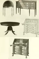 An illustration from The practical book of furnishing the small house and apartment (1922)