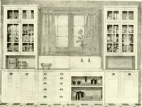 An illustration from The practical book of furnishing the small house and apartment (1922)