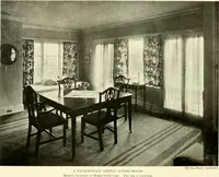 An illustration from The practical book of furnishing the small house and apartment (1922)