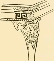 An illustration from The practical book of period furniture, treating of furniture of the English, American colonial and post-colonial and principal French periods (1914)