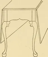 An illustration from The practical book of period furniture, treating of furniture of the English, American colonial and post-colonial and principal French periods (1914)