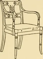 An illustration from The practical book of period furniture, treating of furniture of the English, American colonial and post-colonial and principal French periods (1914)