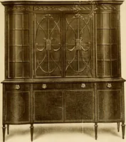 An illustration from The practical book of period furniture, treating of furniture of the English, American colonial and post-colonial and principal French periods (1914)