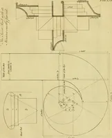 An illustration from Practical builder, or, Workman's general assistant, shewing the most approved and easy methods for drawing and working the whole or separate part of any building ... rules of carpentry ... the proportion of the five orders ... with plans and elevations of gentlemens and farm-houses, yards, barns, (1774)
