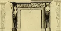 An illustration from Practical builder, or, Workman's general assistant, shewing the most approved and easy methods for drawing and working the whole or separate part of any building ... rules of carpentry ... the proportion of the five orders ... with plans and elevations of gentlemens and farm-houses, yards, barns, (1774)