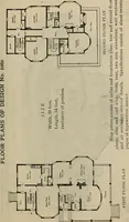 An illustration from Practical bungalows and cottages for town and country, perspective views and floor plans for three hundred low and medium priced houses and bungalows .. (1916)