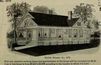 Picture 159 of 721 from Practical bungalows and cottages for town and country, perspective views and floor plans for three hundred low and medium priced houses and bungalows .. (1916), leaf 143