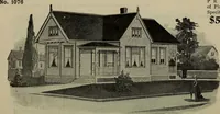 Picture 161 of 721 from Practical bungalows and cottages for town and country, perspective views and floor plans for three hundred low and medium priced houses and bungalows .. (1916), leaf 145