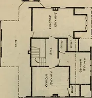 Picture 181 of 721 from Practical bungalows and cottages for town and country, perspective views and floor plans for three hundred low and medium priced houses and bungalows .. (1916), leaf 162
