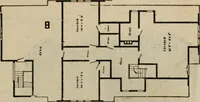 An illustration from Practical bungalows and cottages for town and country, perspective views and floor plans for three hundred low and medium priced houses and bungalows .. (1916)