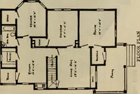 Picture 209 of 721 from Practical bungalows and cottages for town and country, perspective views and floor plans for three hundred low and medium priced houses and bungalows .. (1916), leaf 184