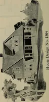 Picture 251 of 721 from Practical bungalows and cottages for town and country, perspective views and floor plans for three hundred low and medium priced houses and bungalows .. (1916), leaf 215