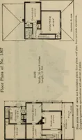 Picture 260 of 721 from Practical bungalows and cottages for town and country, perspective views and floor plans for three hundred low and medium priced houses and bungalows .. (1916), leaf 222