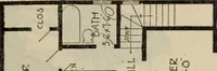 An illustration from Practical bungalows and cottages for town and country, perspective views and floor plans for three hundred low and medium priced houses and bungalows .. (1916)