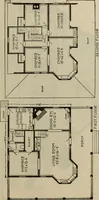 Picture 283 of 721 from Practical bungalows and cottages for town and country, perspective views and floor plans for three hundred low and medium priced houses and bungalows .. (1916), leaf 240