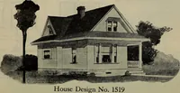 Picture 289 of 721 from Practical bungalows and cottages for town and country, perspective views and floor plans for three hundred low and medium priced houses and bungalows .. (1916), leaf 245