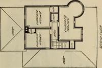 Picture 300 of 721 from Practical bungalows and cottages for town and country, perspective views and floor plans for three hundred low and medium priced houses and bungalows .. (1916), leaf 252