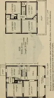An illustration from Practical bungalows and cottages for town and country, perspective views and floor plans for three hundred low and medium priced houses and bungalows .. (1916)