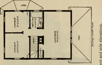 Picture 309 of 721 from Practical bungalows and cottages for town and country, perspective views and floor plans for three hundred low and medium priced houses and bungalows .. (1916), leaf 258