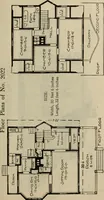 Picture 364 of 721 from Practical bungalows and cottages for town and country, perspective views and floor plans for three hundred low and medium priced houses and bungalows .. (1916), leaf 302