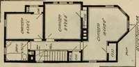 An illustration from Practical bungalows and cottages for town and country, perspective views and floor plans for three hundred low and medium priced houses and bungalows .. (1916)