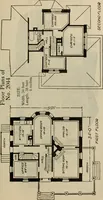 Picture 415 of 721 from Practical bungalows and cottages for town and country, perspective views and floor plans for three hundred low and medium priced houses and bungalows .. (1916), leaf 342