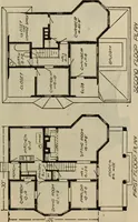 Picture 425 of 721 from Practical bungalows and cottages for town and country, perspective views and floor plans for three hundred low and medium priced houses and bungalows .. (1916), leaf 350