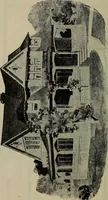 An illustration from Practical bungalows and cottages for town and country, perspective views and floor plans for three hundred low and medium priced houses and bungalows .. (1916)