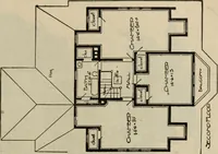 Picture 432 of 721 from Practical bungalows and cottages for town and country, perspective views and floor plans for three hundred low and medium priced houses and bungalows .. (1916), leaf 356