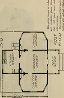Picture 450 of 721 from Practical bungalows and cottages for town and country, perspective views and floor plans for three hundred low and medium priced houses and bungalows .. (1916), leaf 370
