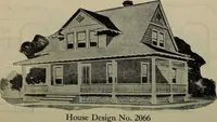 Picture 464 of 721 from Practical bungalows and cottages for town and country, perspective views and floor plans for three hundred low and medium priced houses and bungalows .. (1916), leaf 381