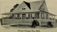 Picture 479 of 721 from Practical bungalows and cottages for town and country, perspective views and floor plans for three hundred low and medium priced houses and bungalows .. (1916), leaf 395