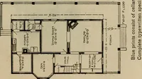 Picture 488 of 721 from Practical bungalows and cottages for town and country, perspective views and floor plans for three hundred low and medium priced houses and bungalows .. (1916), leaf 404