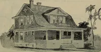 Picture 519 of 721 from Practical bungalows and cottages for town and country, perspective views and floor plans for three hundred low and medium priced houses and bungalows .. (1916), leaf 431
