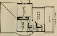Picture 524 of 721 from Practical bungalows and cottages for town and country, perspective views and floor plans for three hundred low and medium priced houses and bungalows .. (1916), leaf 436