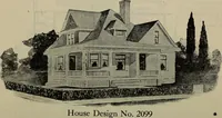 Picture 528 of 721 from Practical bungalows and cottages for town and country, perspective views and floor plans for three hundred low and medium priced houses and bungalows .. (1916), leaf 439