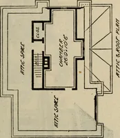 An illustration from Practical bungalows and cottages for town and country, perspective views and floor plans for three hundred low and medium priced houses and bungalows .. (1916)