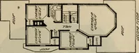 An illustration from Practical bungalows and cottages for town and country, perspective views and floor plans for three hundred low and medium priced houses and bungalows .. (1916)